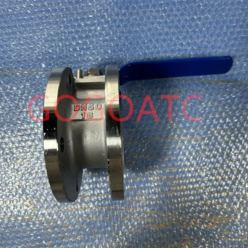 304/316 stainless steel ultra-thin wafer ball valve Q71F-16P wafer ball valve Italian flange ball valve DN 15/20/25