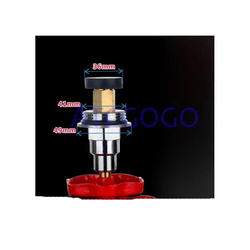 PPR Lifting Globe Valve Spool Universal Valve Core Pure Copper PPR Globe Valve Spool Fitting PE Globe Valve Spool