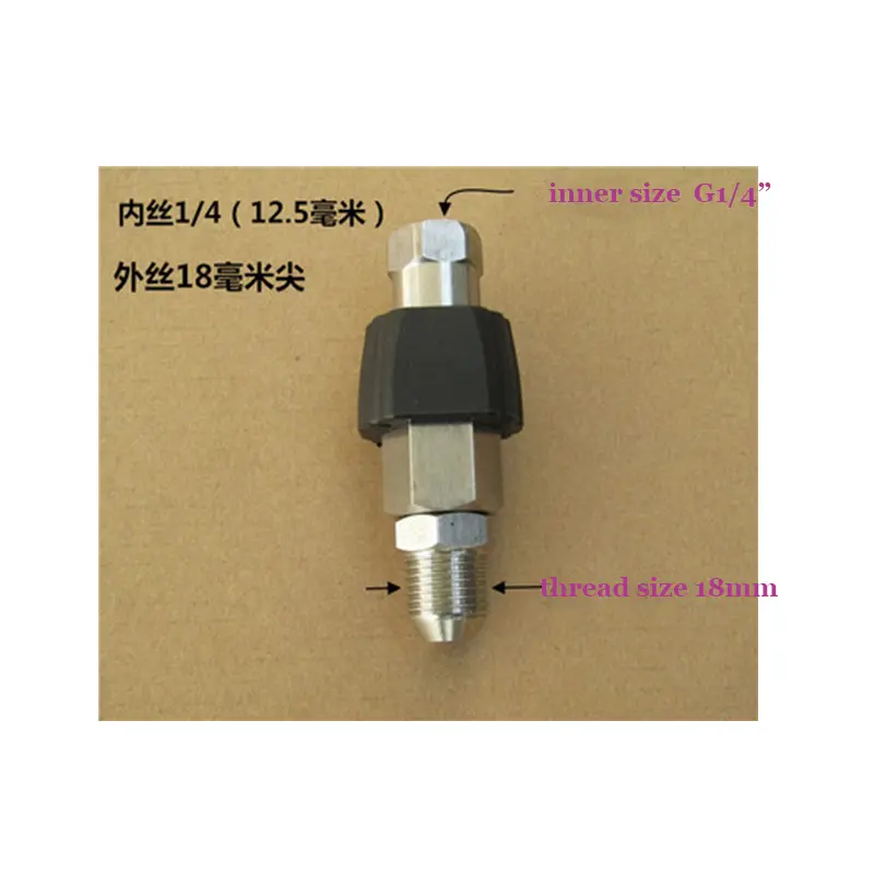 360 degree rotating anti-winding joint high pressure joint water pipe spray gun joint