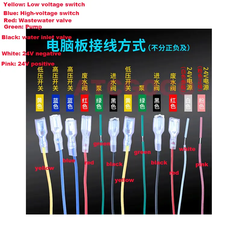 Water purifier computer board 8 display box 24V eight-word control pull reverse osmosis pure water machine motherboard accessori