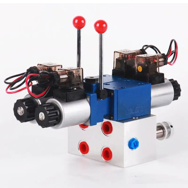 Hydraulic system LL265 with 4WEMM6G electromagnetic reversing valve series with plug-in overflow valve factory direct sales