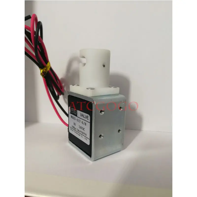Two-way Normal open low pressure Solenoid pinch valve  tube size 2way NC I.D 6mm*O.D8mm