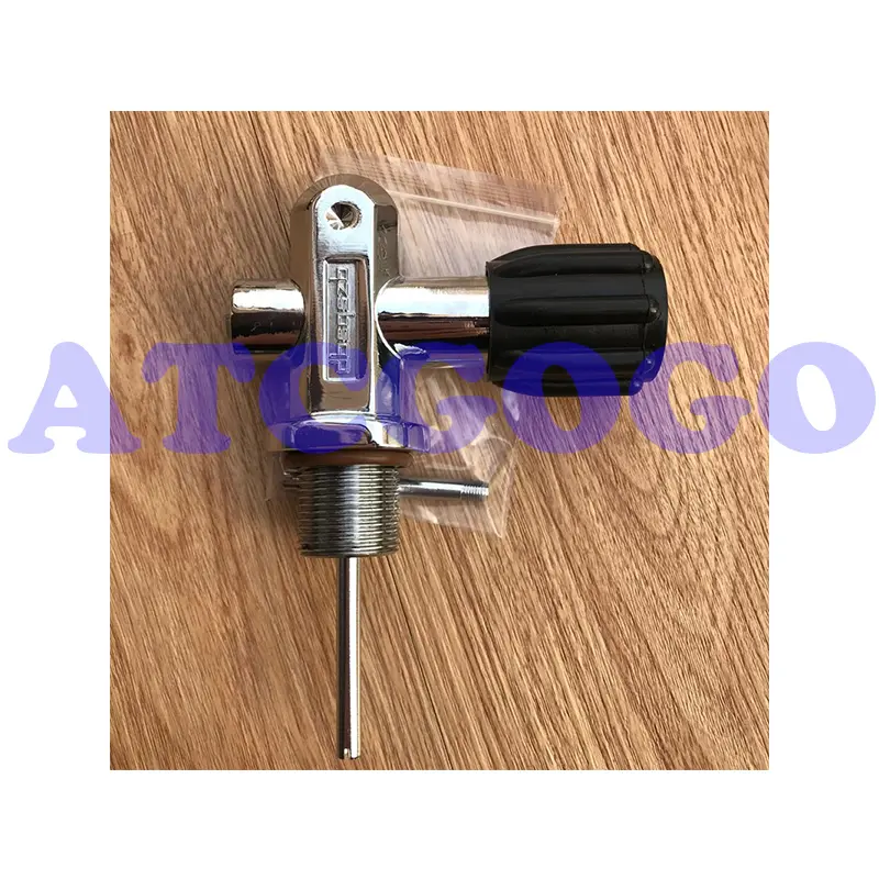 Diving bottle head valve G3/4 diving gas cylinder valve switch K type bottle head valve aluminum alloy bottle carbon fiber bottl