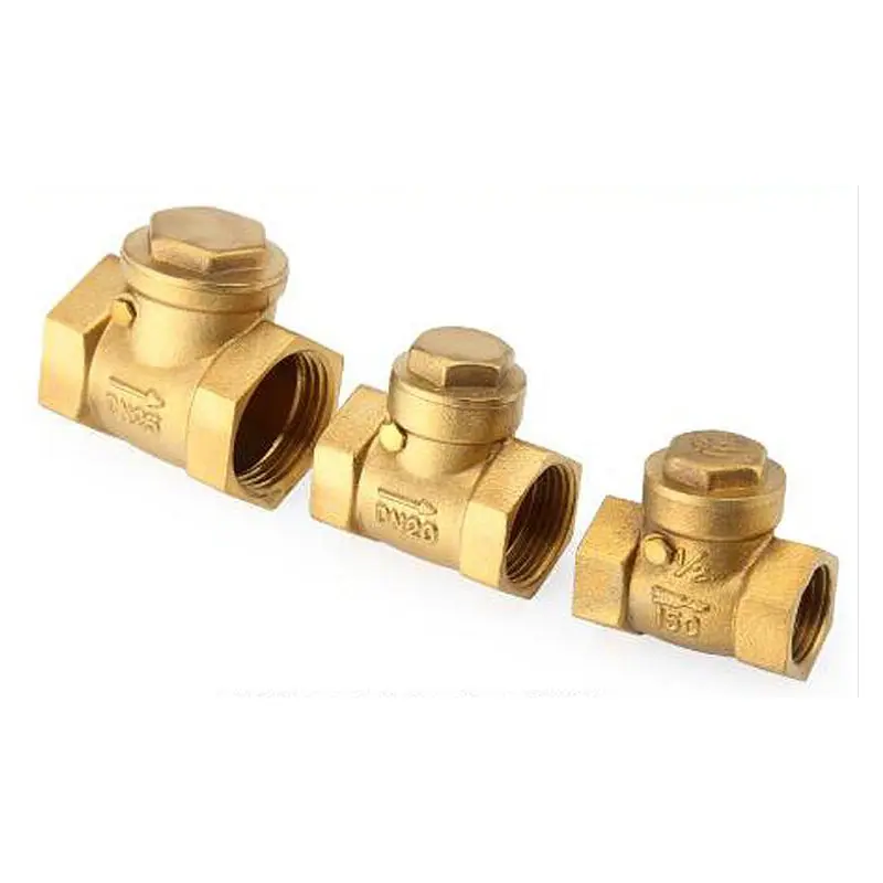 Thickened Copper Horizontal Check Valve Water Valve One-way Check Valve DN15 DN20 DN25