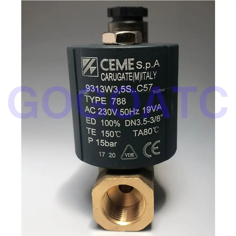 Granulator solenoid valve coil B12 regulating valve C57 TYPE788