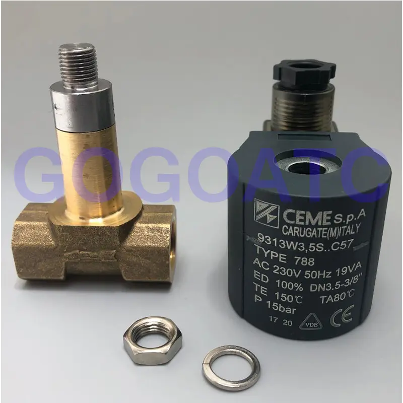 Granulator solenoid valve coil B12 regulating valve C57 TYPE788