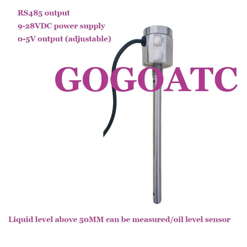 Miniature small range capacitive liquid level gauge/fuel level sensor/automotive oil level sensor