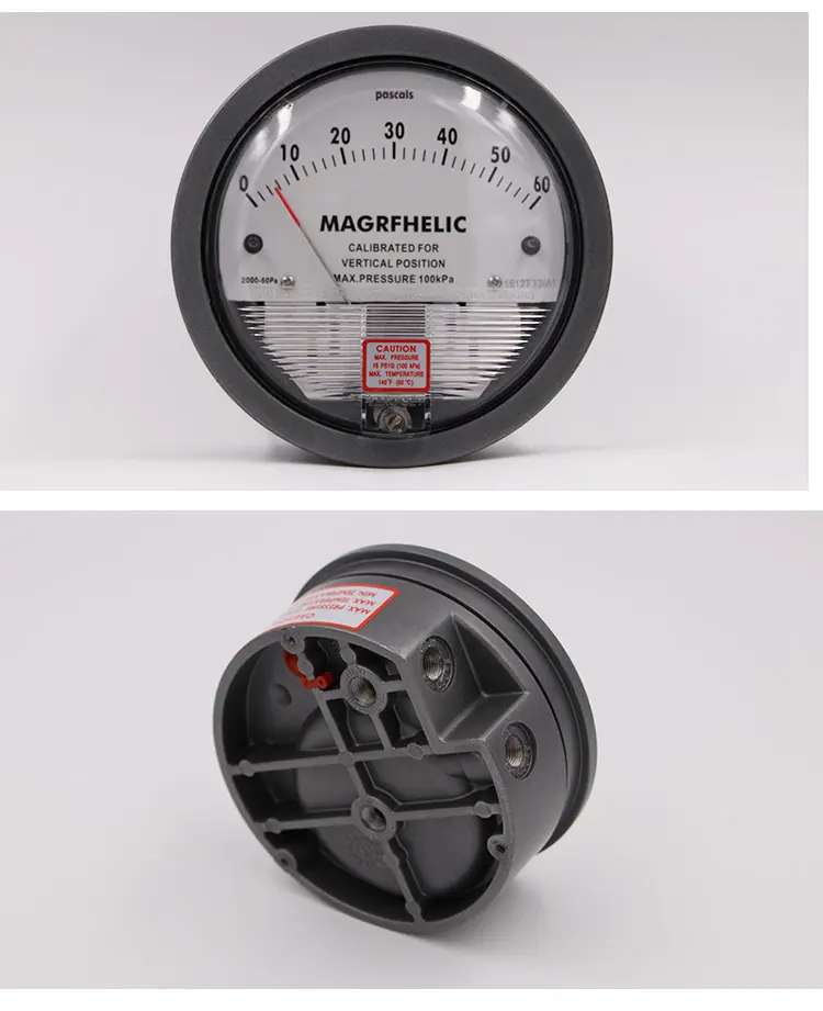 Differential pressure gauge TE2000 Differential pressure gauge Micro pressure gauge