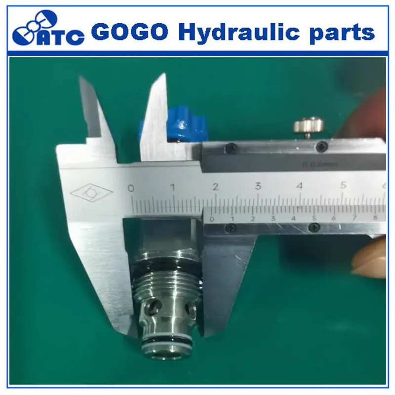 SV6-08-2NCSP Hydraulic screw cartridge Valve EP-08W High pressure solenoid Valve OD.15 Bidirectional normally closed CSV