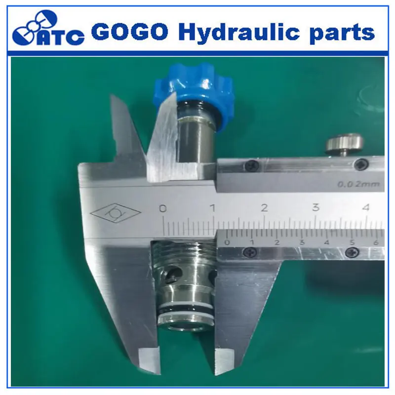 SV6-08-2NCSP Hydraulic screw cartridge Valve EP-08W High pressure solenoid Valve OD.15 Bidirectional normally closed CSV
