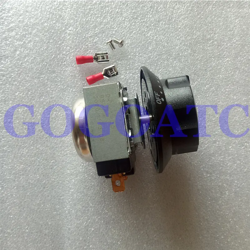 With bell timer, timer switch of light wave cabinet of rice steaming car, 30 minute dial knob