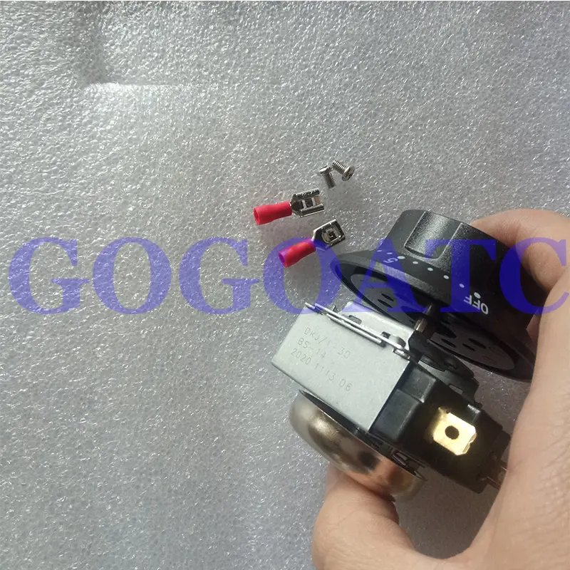 With bell timer, timer switch of light wave cabinet of rice steaming car, 30 minute dial knob