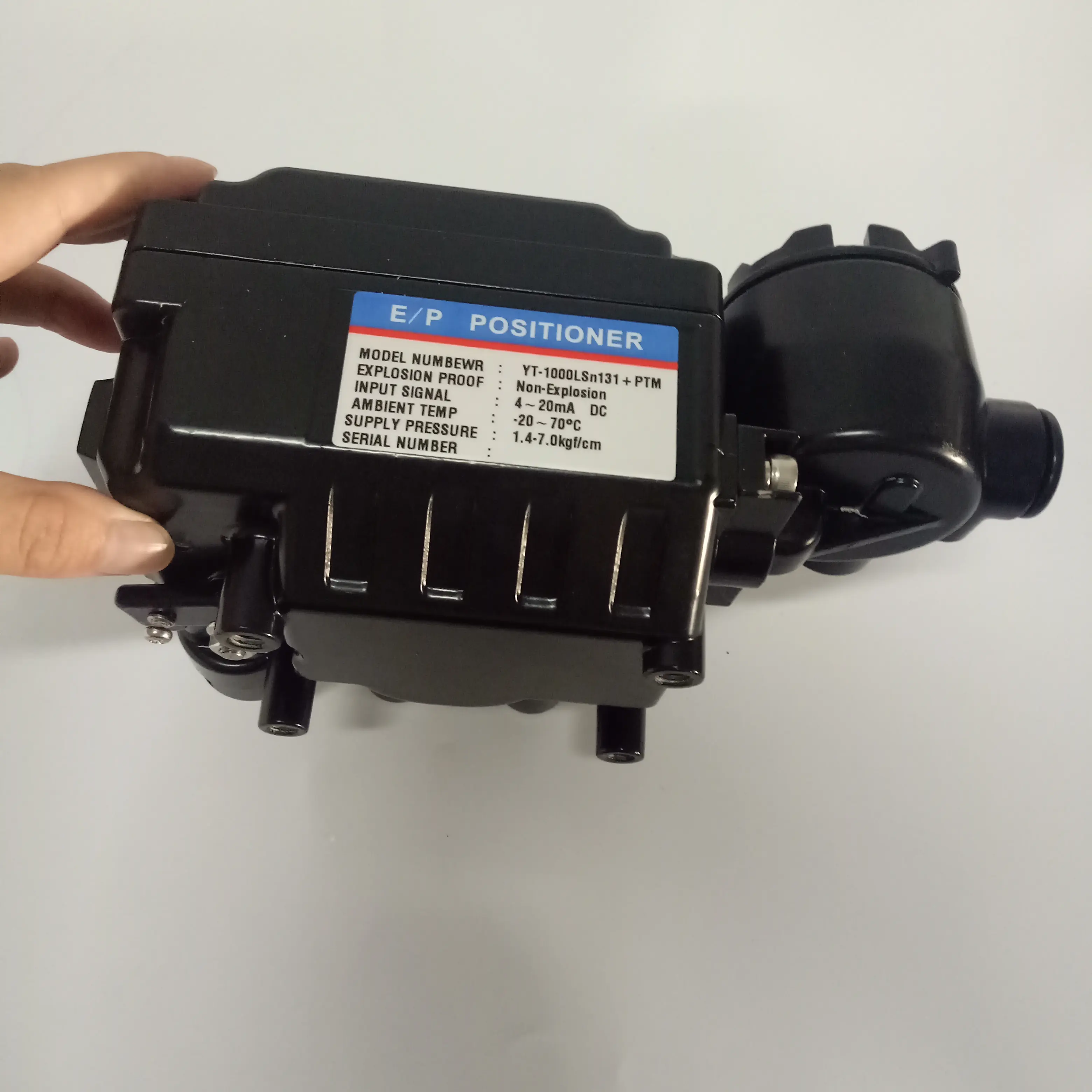 4-20mA Valve positioner YT-1000L electro pneumatic valve Positione