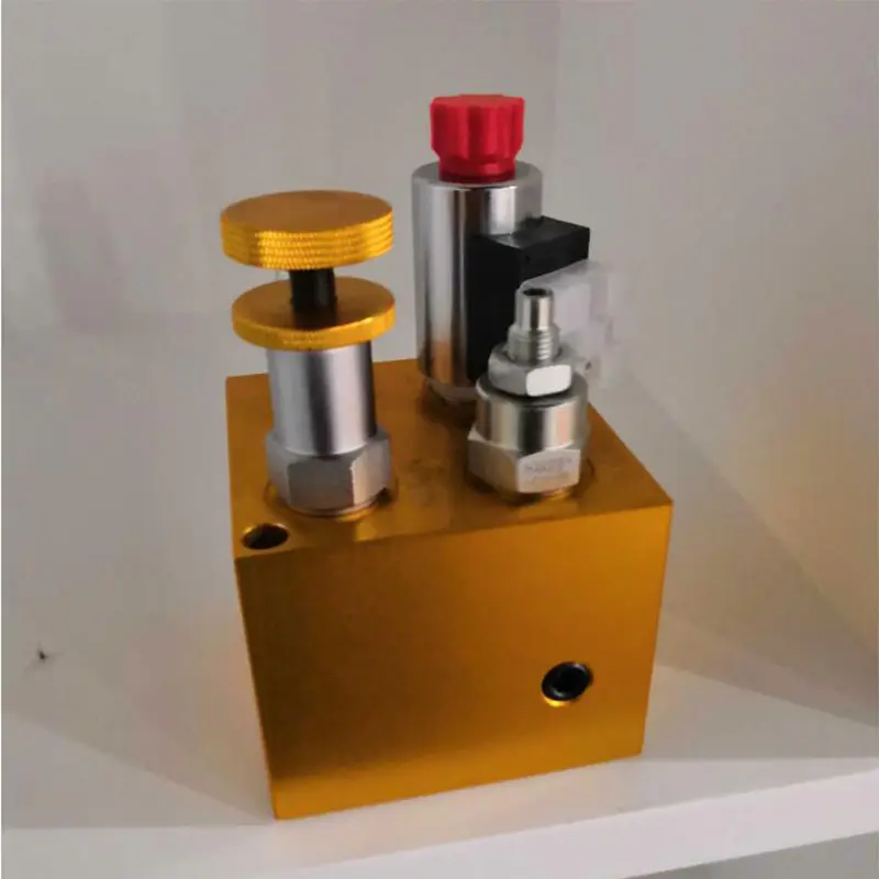 ET-04 Lifting Valve Group Lifting Platform Hydraulic Station Fittings Hydraulic Integrated Valve Block