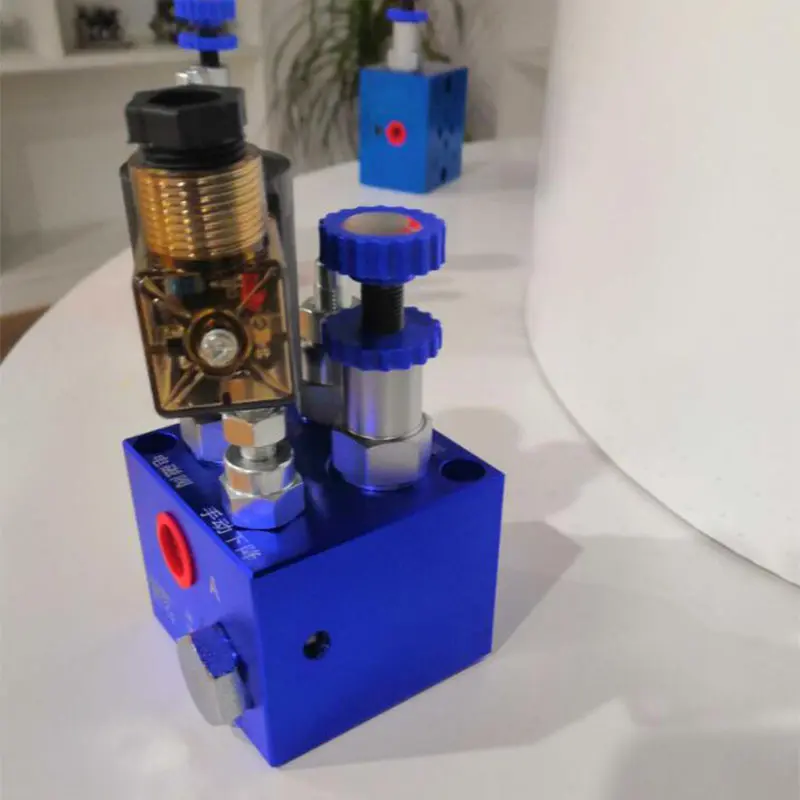 ET-04 Lifting Valve Group Lifting Platform Hydraulic Station Fittings Hydraulic Integrated Valve Block