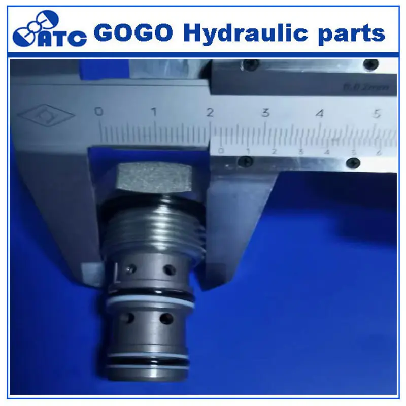 PC10-30 hydraulic control check valve threaded cartridge valve LPC-10 Hydraulic valve YDF10