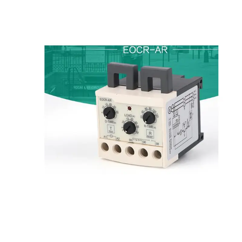Automatic reset intelligent overcurrent protection relay EOCR-AR thermal overload motor protector