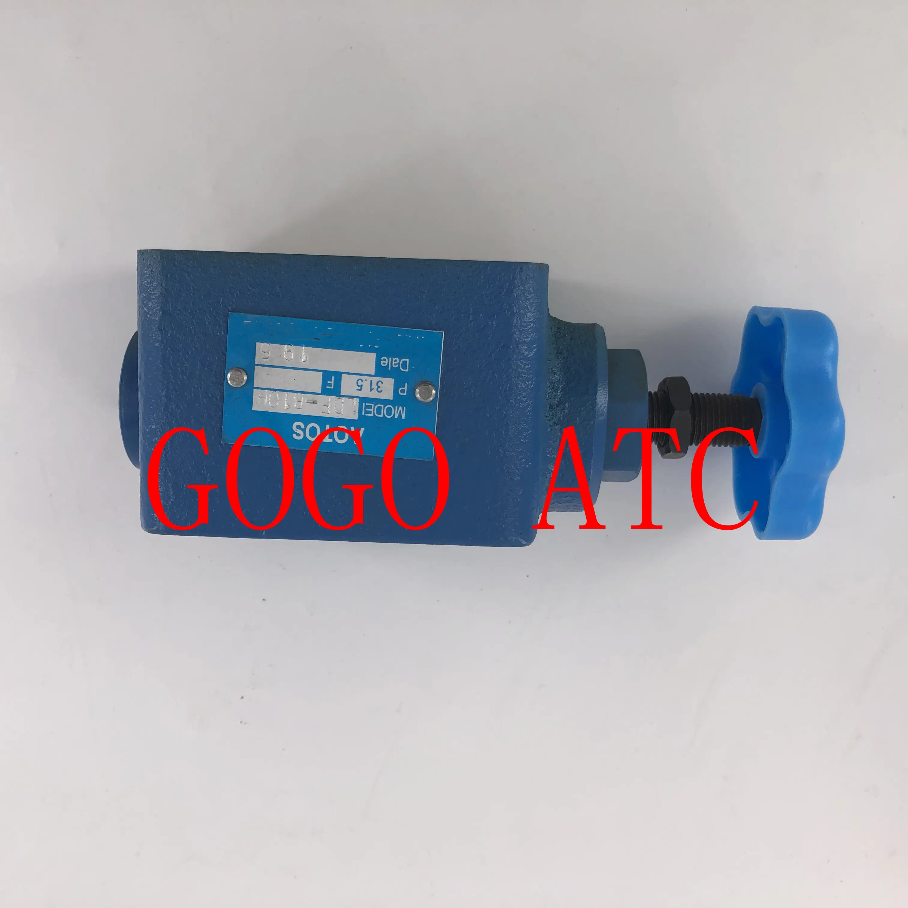 Hydraulic Baler LDF-B20H Hydraulic plate type one-way throttle valve