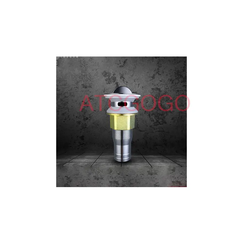 Basin drainer Ultra-short washbasin drain fittings Washbasin stainless steel drain head Above counter basin drain pipe