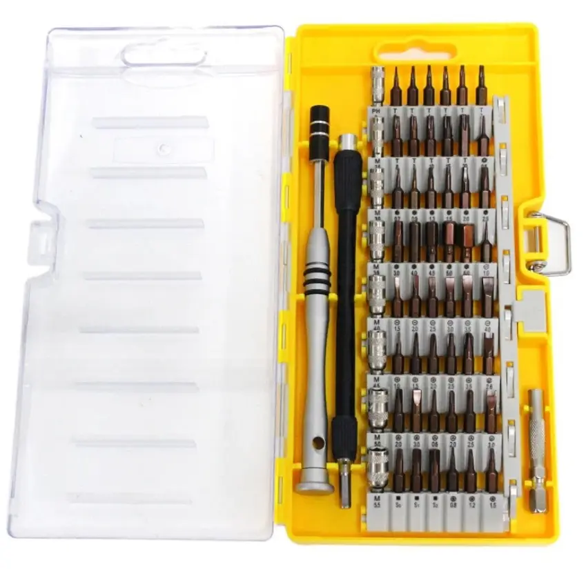 Magnetic Screwdriver Set 60 in 1 Electronic Precision Screwdriver Repair Tool Set Multifunction Cellphone Tablet Repair Tool