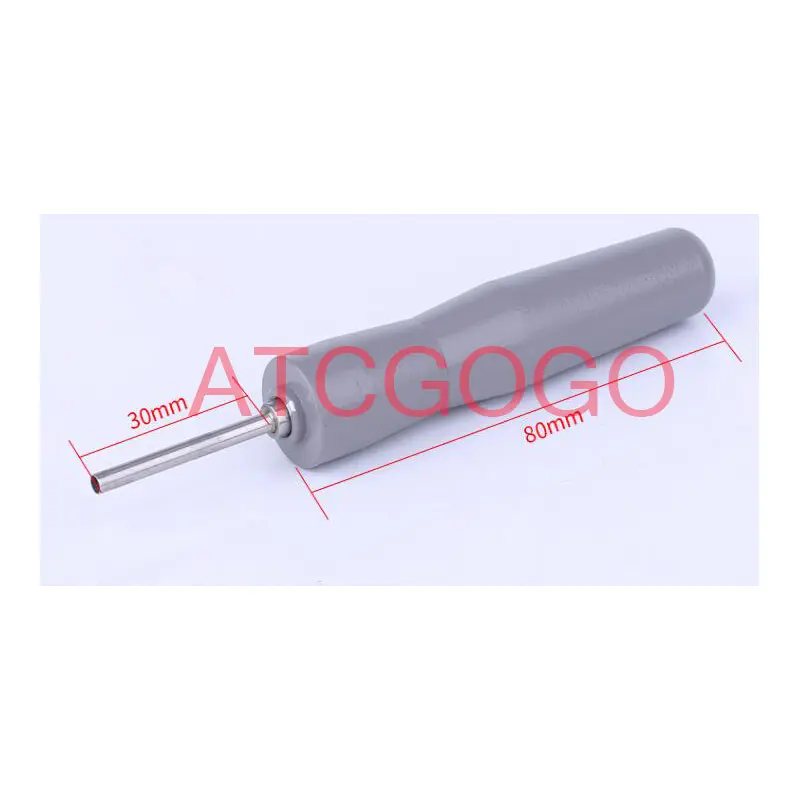 Heavy-duty connector 10A / 16A rectangular connection HD / HDD cold press needle special tool push / HE needle ejector