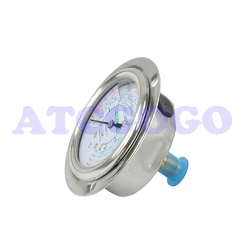 Refrigeration and air-conditioning refrigerant shock-proof high pressure gauge-0.1-3.8MPa
