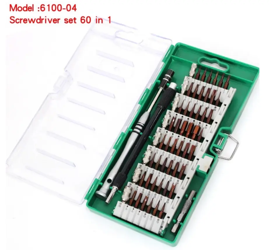 Magnetic Screwdriver Set 60 in 1 Electronic Precision Screwdriver Repair Tool Set Multifunction Cellphone Tablet Repair Tool