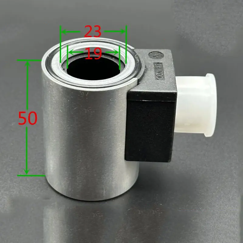 Hydraulic solenoid valve coil inner diameter 19mm, height 50mm, outer diameter 37mm