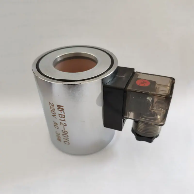 Copper core hydraulic solenoid coil electromagnet MFB12-90YC MFZ12-90YC Inner hole 31.5mm length 75mm