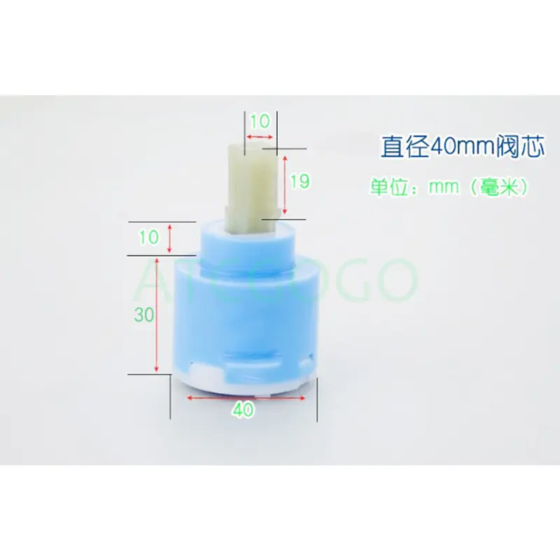 Spool Basin Kitchen Hot and Cold Faucet Hybrid Universal Switch Ceramic Core Fitting 40 35