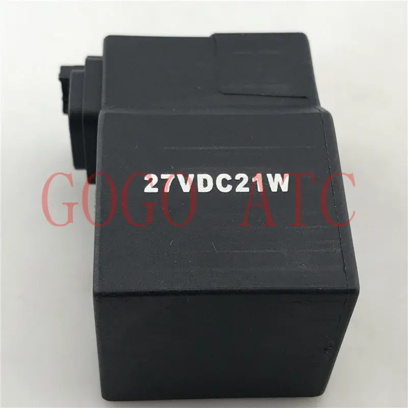 Excavator R210/215/225/275/305/335-7-9 pilot safety lock solenoid valve coil  ID13MM  HIGHT 39MM
