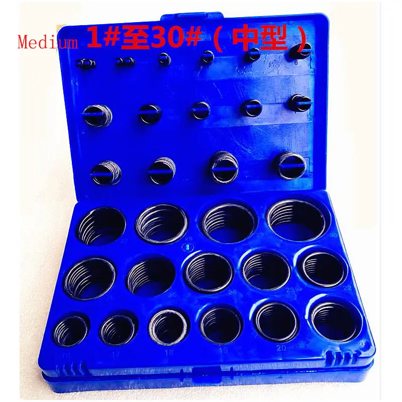 382PCS Horizontal vertical various hydraulic fittings seal ring 0-ring inner cylinder oil pump seal plunger seal ring