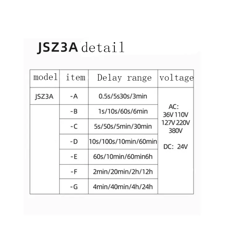Time relay 220v adjustable 24v AC small 12v power-on delay power-off control switch