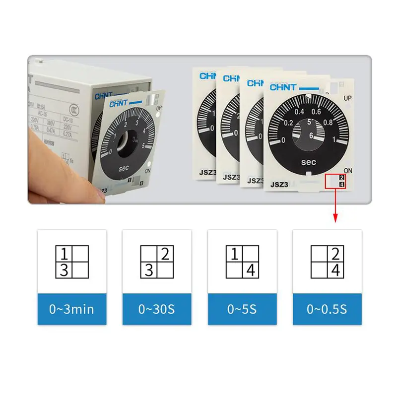 Time relay 220v adjustable 24v AC small 12v power-on delay power-off control switch