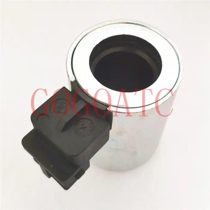 Xugong Sany coil excavator accessories solenoid valve coil inner diameter 19MM height 50MM 24V 12V two plugs