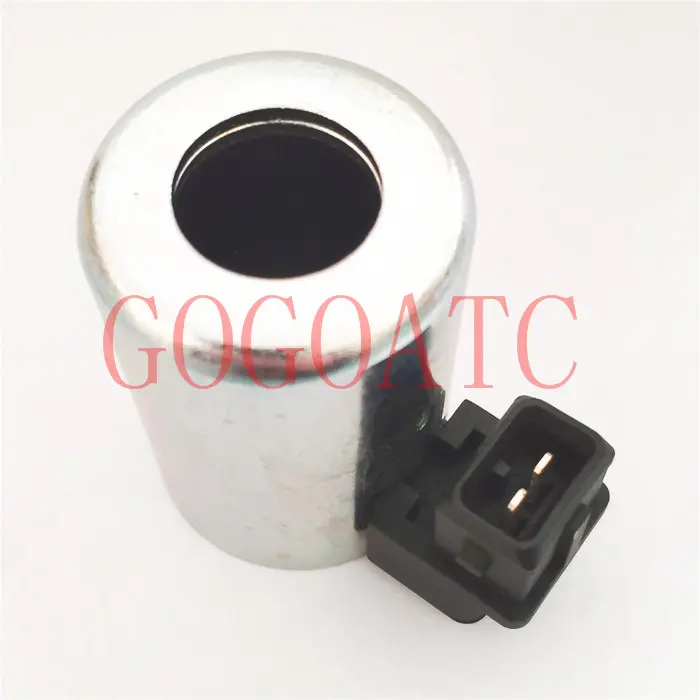 Xugong Sany coil excavator accessories solenoid valve coil inner diameter 19MM height 50MM 24V 12V two plugs