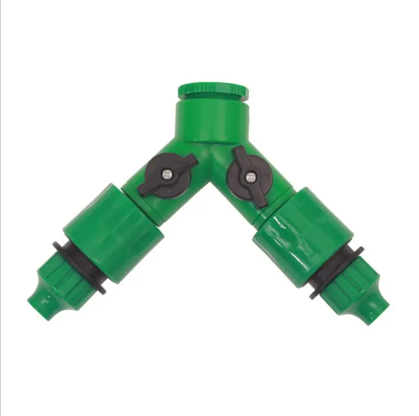 Micro Drip Irrigation System Plant Self Automatic Watering Timer Garden Hose Kits