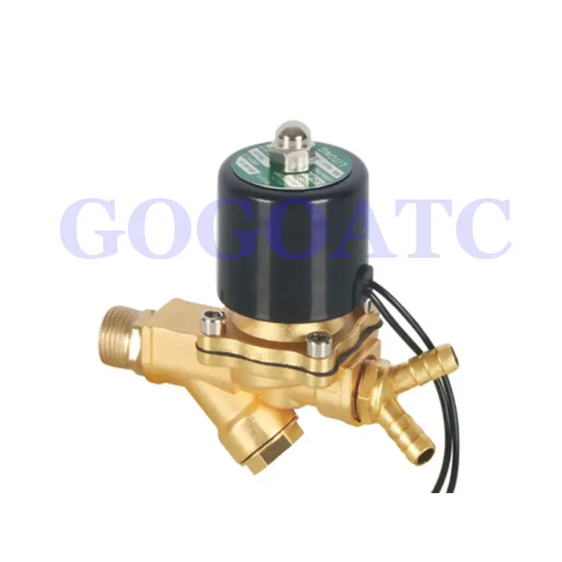 Truck modified brake sprinkler accessories 12V24V filter solenoid valve electronic water spray valve automatic drain switch