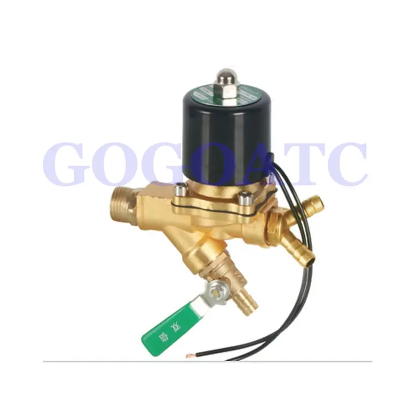 Truck modified brake sprinkler accessories 12V24V filter solenoid valve electronic water spray valve automatic drain switch
