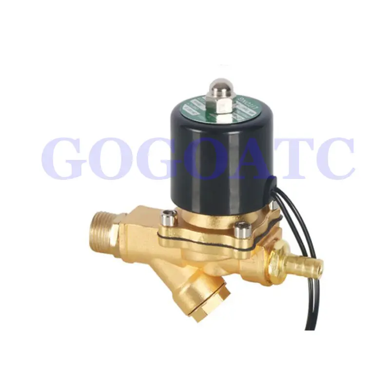 Truck modified brake sprinkler accessories 12V24V filter solenoid valve electronic water spray valve automatic drain switch