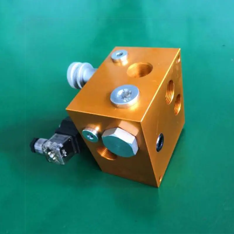 ET-06 lifting valve group lifting platform lifting cargo elevator hydraulic station accessories integrated valve block