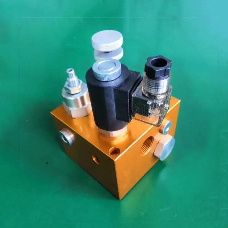 ET-06 lifting valve group lifting platform lifting cargo elevator hydraulic station accessories integrated valve block