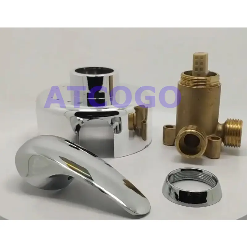 Electric water heater exposed shower cold and hot switch flower wine set