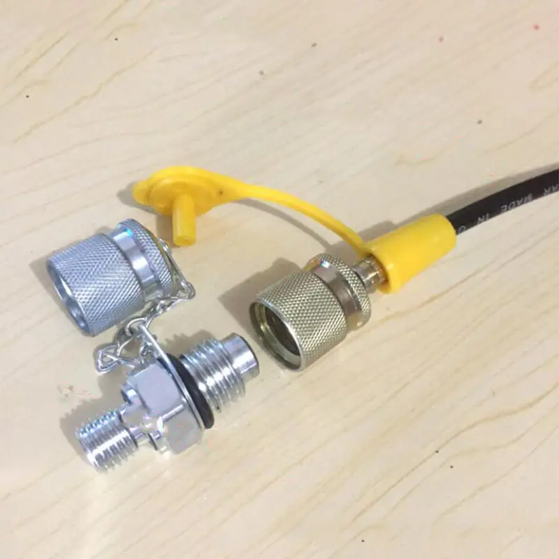 Hydraulic high pressure test connector pressure measuring connector PT-7 / 3/2/5/6 M10M12M16M14 * 1.5 G1 / 4