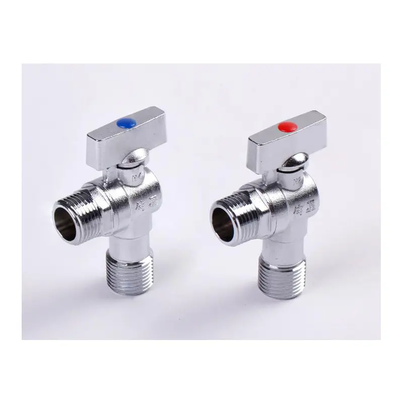 Ball core full open large flow angle valve