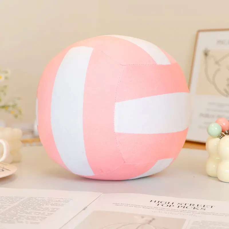 14cm Simulation Volleyball Plush Toys Cute Stuffed Pillow Stuffed Plush Ball for fans Toy Exquisite Children Boys Birthday Gift