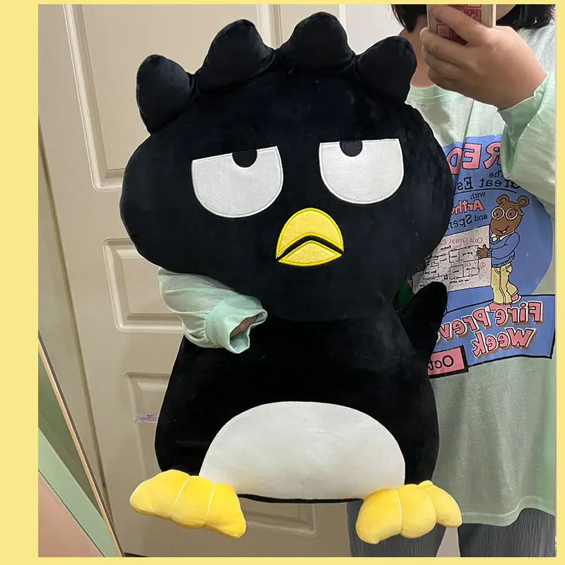30/40/60cm Sanrio Bad Badtz Maru Plush Toy Lovely Bad Badtz Maru Anime Black Penguin Doll Hug Plushies Birthday Xmas Girl Gifts