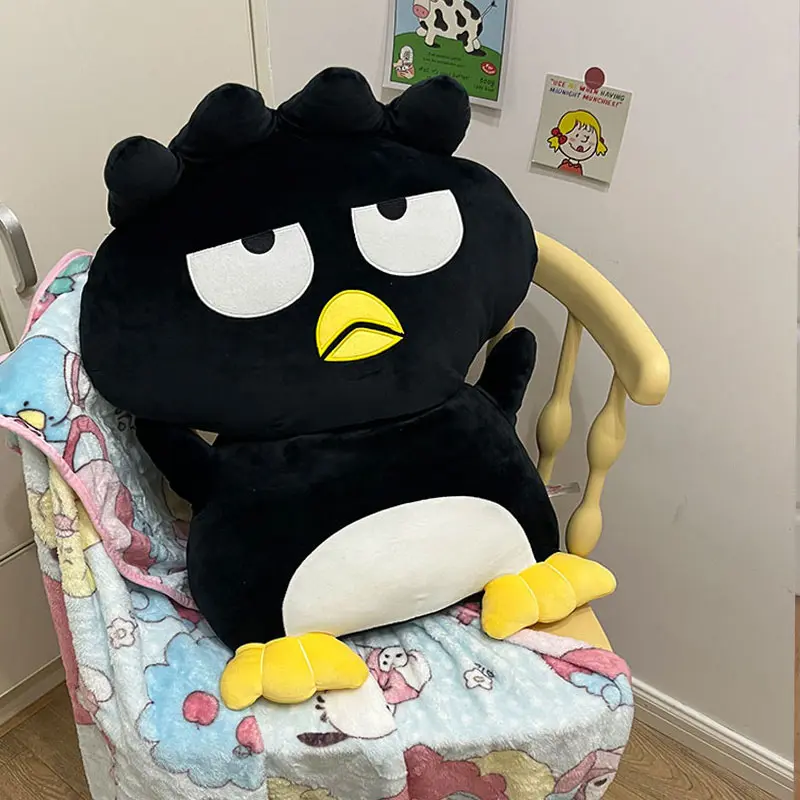 30/40/60cm Sanrio Bad Badtz Maru Plush Toy Lovely Bad Badtz Maru Anime Black Penguin Doll Hug Plushies Birthday Xmas Girl Gifts
