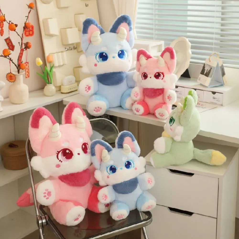 Large Ear Little Animal Devil Doll Big EYE Collection Cartoon Animal Plush Toy Fluffy Cute Cartoon Plushies Doll