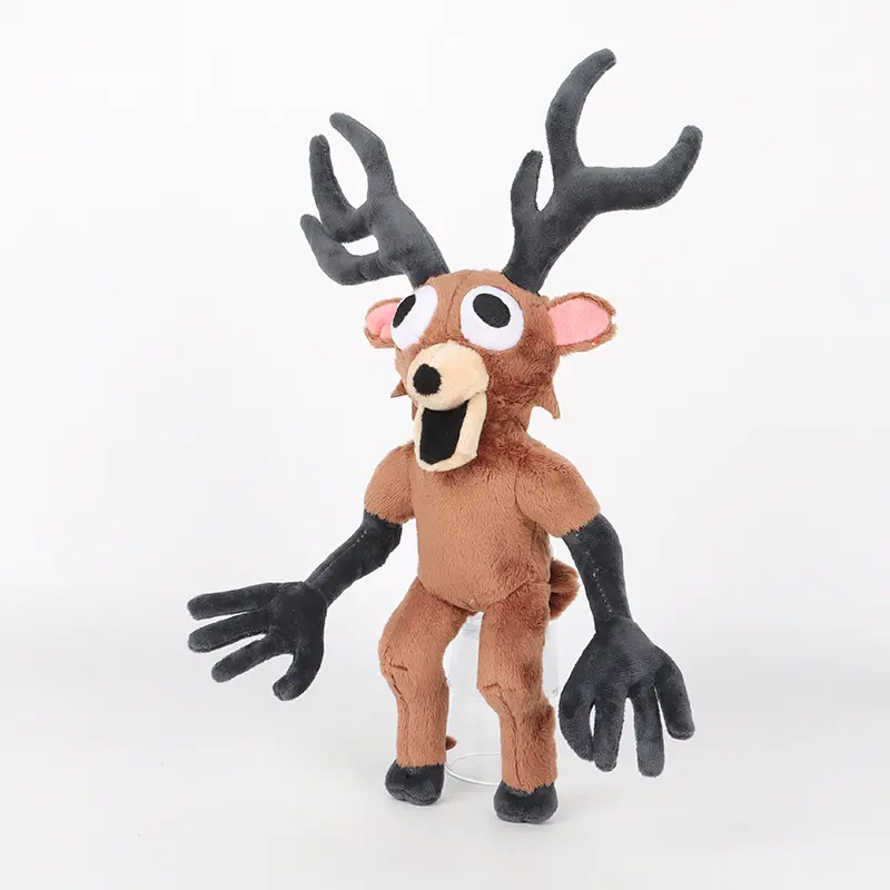 38cm Cotton 99 Nights In The Forest Deer Plush Toys Animals Deer Plush Soft Stuffed Plush Doll for Kids Birthday Gift